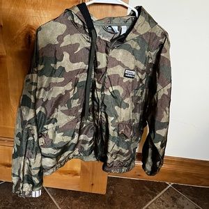 Zip up Adidas Windbreaker